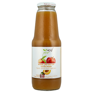 מיץ אפרסק משמש ותפוח אורגני 1 ל'- עתיד ירוק