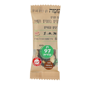 חטיף תמר שקד פיסטוק 99 קלוריות - ממה 30 גרם