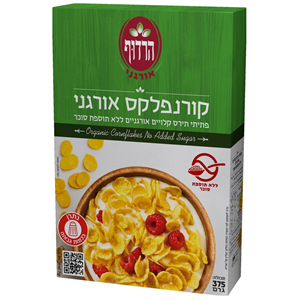 קורנפלקס אורגני ללא תוספת סוכר - הרדוף