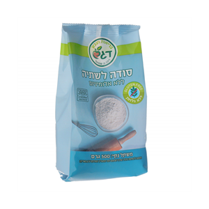 סודה לשתיה ללא אלומניום וללא גלוטן  - דגש