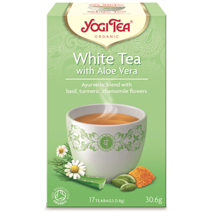 תה לבן עם אלוורה אורגני - יוגי תה