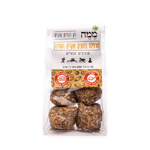 רגע של פינוק - כדורי טחינה, בוטנים ושקדים 50 גרם - ממה