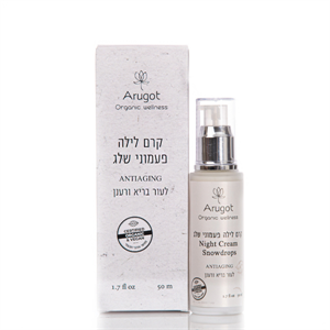 קרם לילה פעמוני שלג ANTIAGING לעור רגיל עד יבש- ערוגות