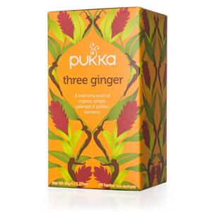 תה פוקה שלוש ג'ינג'ר Three Ginger אורגני
