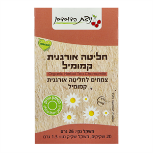 תה קמומיל אורגני ניצת הדובדבן