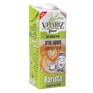 משקה סויה בריסטה אורגני ללא תוספת סוכר -  ויטאריז