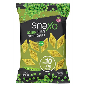 snaxo חטיף אפונה בטעם זעתר